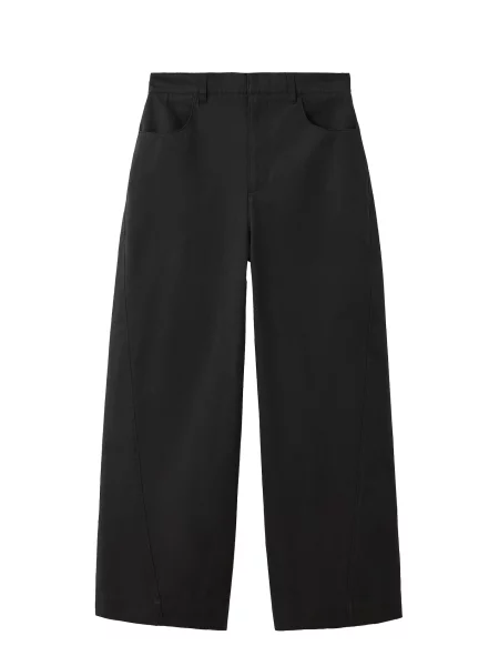 MANGO Pantaloni INCENSE' negru
