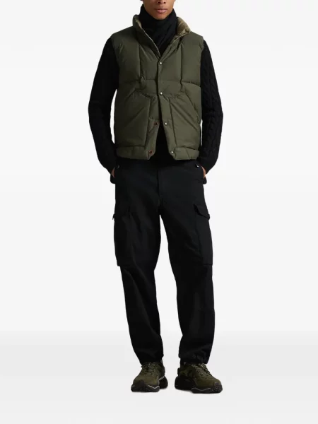 Ριγέ polo Polo Ralph Lauren με κουκούλα με αυτόγραφο λευκό