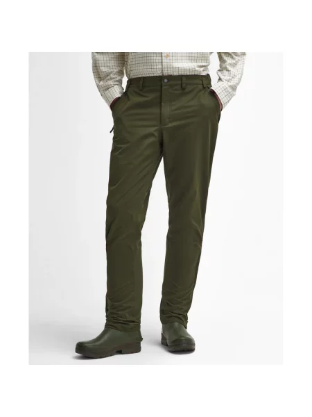 Spodnie Barbour zielone