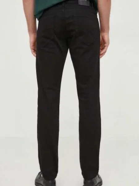 Dżinsy w kroju regular fit z zapięciem na guzik model MITCH' Joop! Jeans czarne