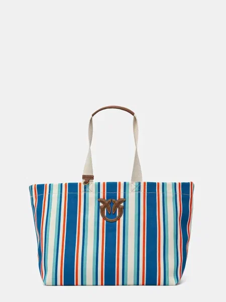 Shopperka Pinko niebieska