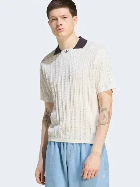 Adidas Polo λευκό