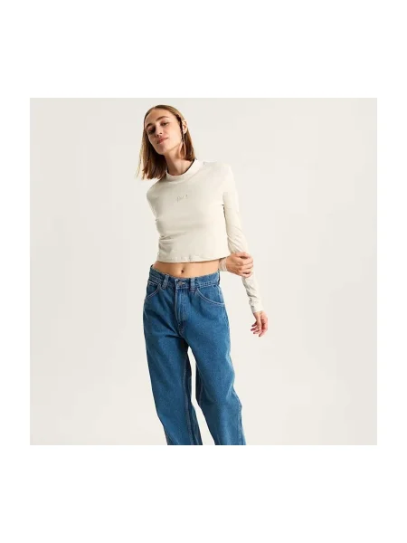 VANS Tričko nebielená béžová