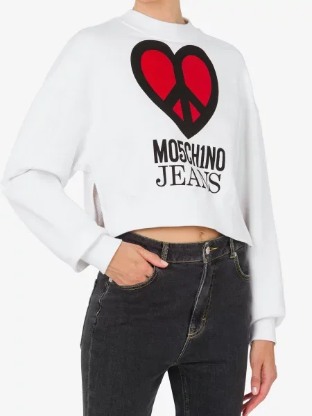 Свитшот Moschino белый