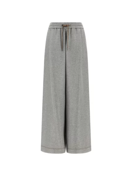 Pantaloni palazzo Brunello Cucinelli gri