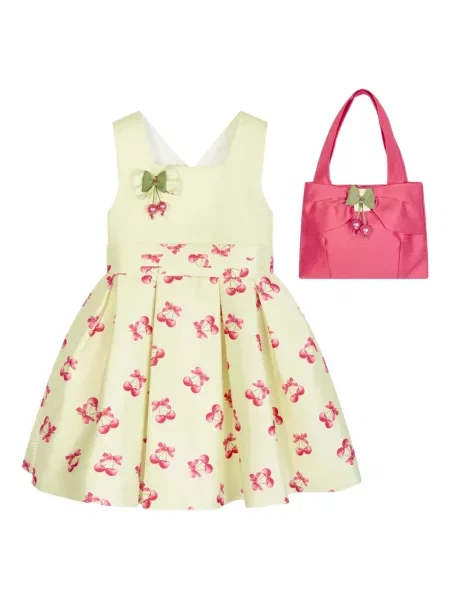 Sukienka dziecięca Dress & Fleur żółta