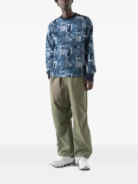 Lung hanorac Maharishi albastru