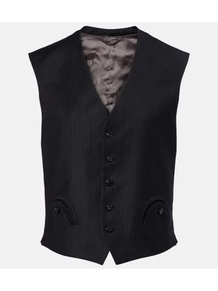 Vestă Blazé Milano de lână negru