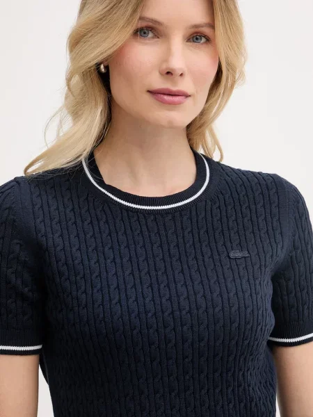 Lacoste Kötött pulóver kék