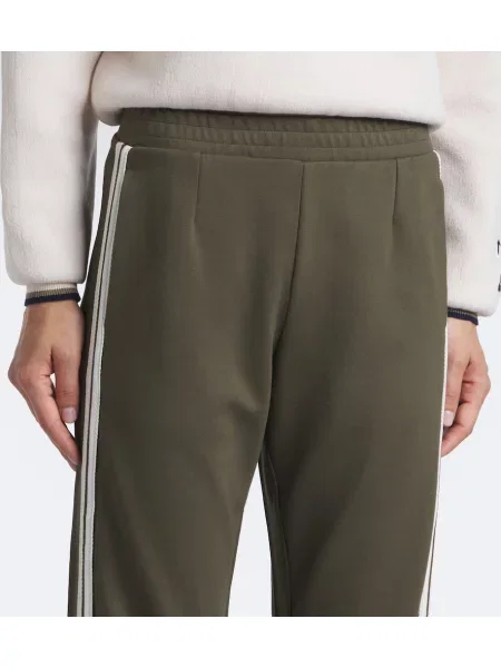 Pantaloni The Upside din jerseu evazate verde