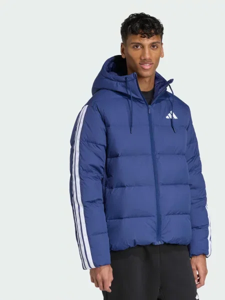 Пуховик Adidas синий