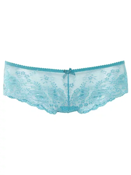 LASCANA Slip aqua albastru