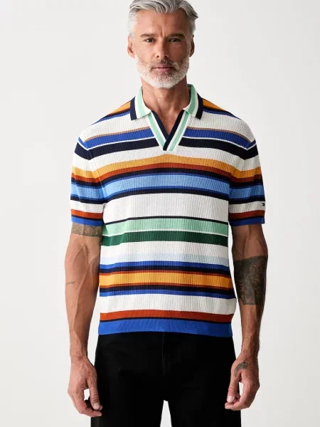 Tommy Hilfiger πόλο ανδρικό με λευκό