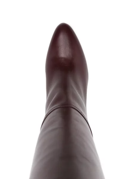 Botine Paris Texas din piele roșu