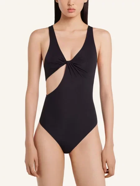Costum de baie Courreges negru