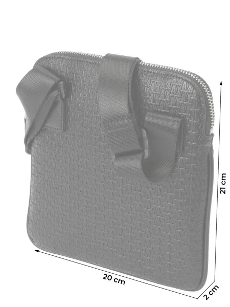 Geantă crossbody Armani Exchange negru