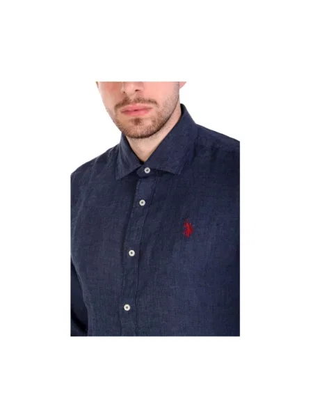 Koszula U.s Polo Assn. casual niebieska
