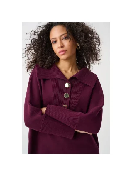 Sweter Joseph Ribkoff fioletowy