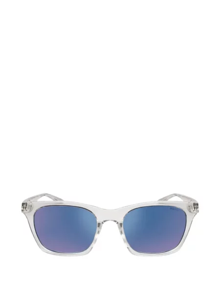 Ochelari de soare Nike cu cordon din jerseu cu imprimeu abstract gri