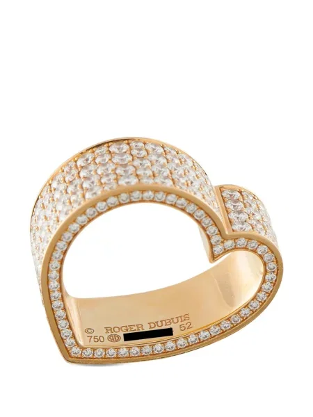 Inel Roger Dubuis cu motiv cu inimi