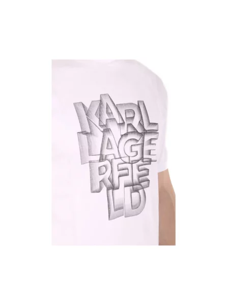Koszulka Karl Lagerfeld biała