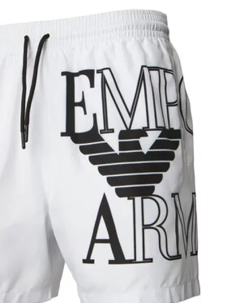 Emporio Armani Plaukimo šortai balta