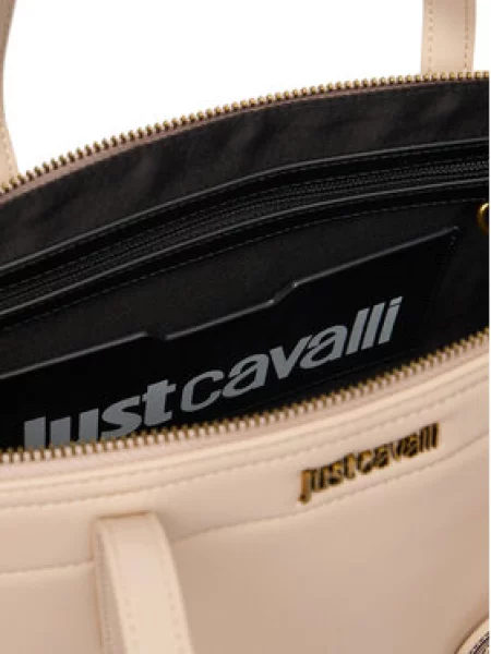 Ročna torba Just Cavalli Rjava bež