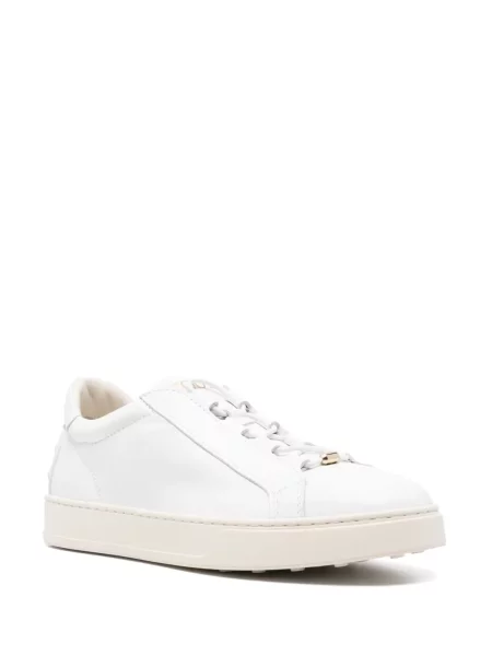 Sneakerși Tod's din piele alb