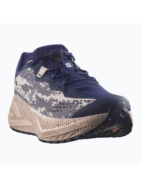 Férfi futócipők Salomon Aero Glide 4 GRVL maritime blue/silver cloud. Méret: 44 EU kék