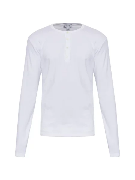 Lung tricou Mm6 Maison Margiela alb