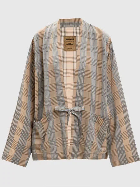 Кардиган Juno в клітинку Uma Wang бежевий