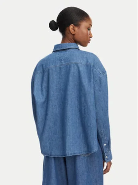 Tommy Hilfiger Farmering Boxy Fit kék
