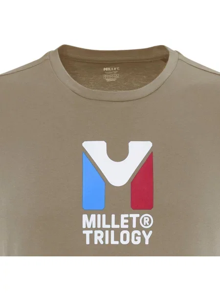 Koszulka z krótkim rękawem Millet Chamonix Tri Ts Ss M regular fit szara
