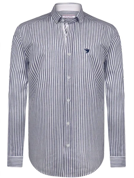 Felix Hardy Košile námořnická modř bílá