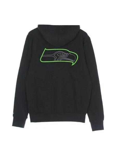 Bluza z kapturem New Era z logo czarna
