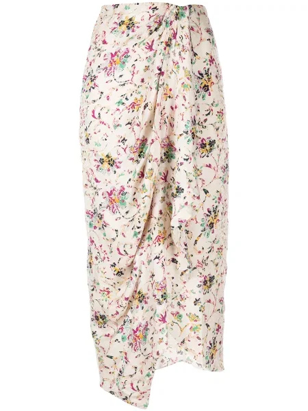Fustă Marant Etoile cu model floral cu imagine