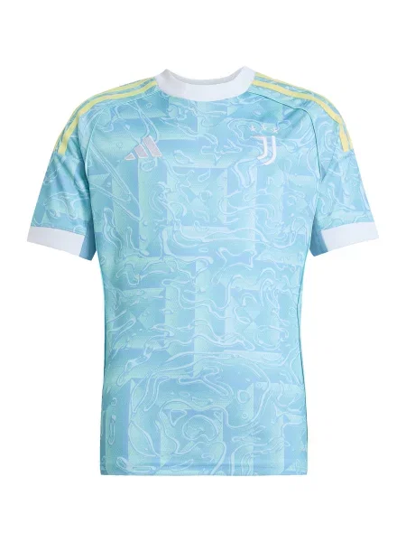 ADIDAS PERFORMANCE Tricou funcțional FC Juventus Turin turcoaz / aqua / deschis / verde deschis albastru