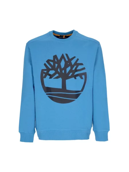 Bluza sportowa Timberland z logo niebieska