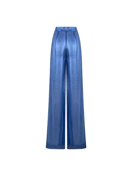 Spodnie Alberta Ferretti niebieskie