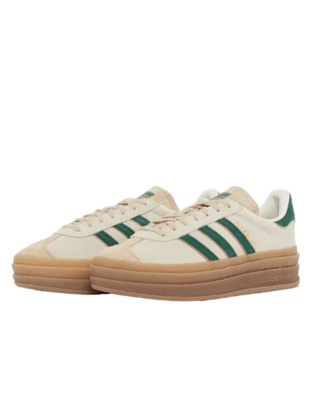 Adidas Originals sneakersy zamszowe Gazelle Bold beżowy