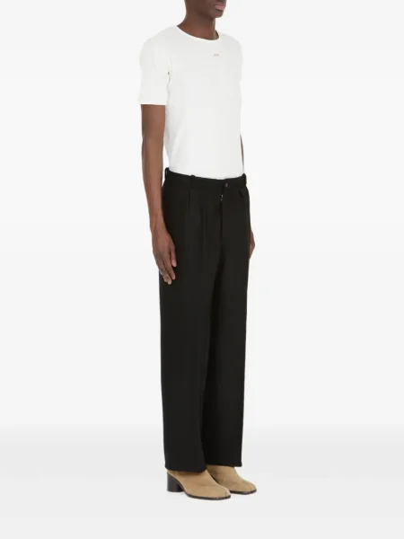 Pantaloni Maison Margiela plisate negru