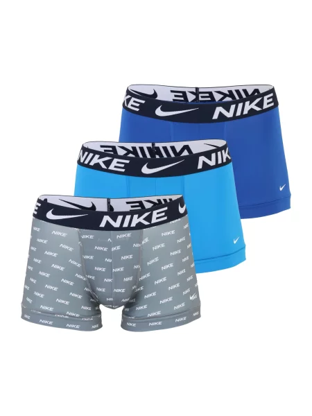 NIKE Underwear Boxeri Everyday Essential azur / albastru regal / gri alb