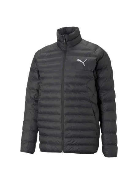 PUMA Демісезонна куртка чорний