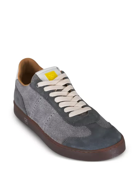 Sneakerși Rubirosa din piele de căprioară gri