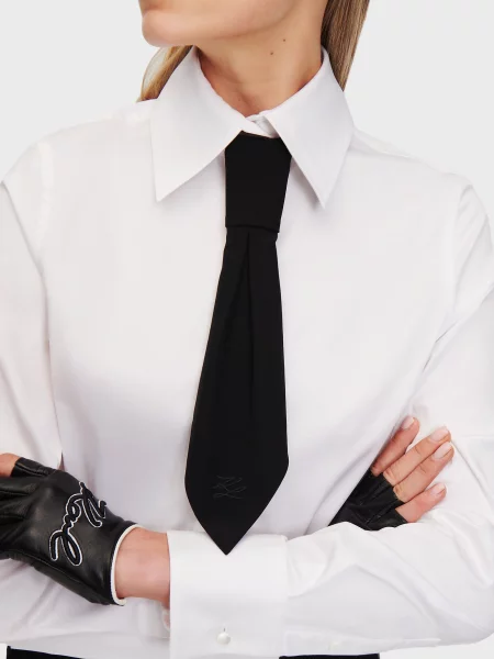 Класична сорочка Karl Lagerfeld біла