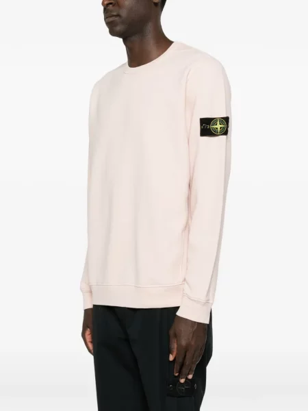 Pulover Stone Island cu strasuri roz