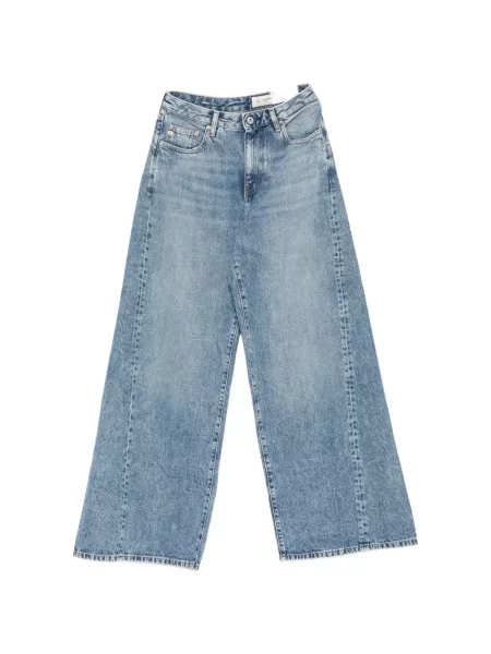 Blugi Ag Jeans cu autograf albastru