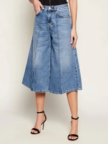 Pinko De blugi pantaloni scurți BURKINA | Relaxed fit albastru