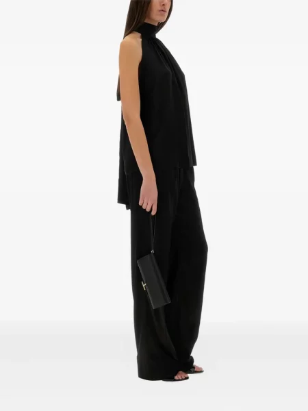 Bluză Tom Ford cu gât halter negru