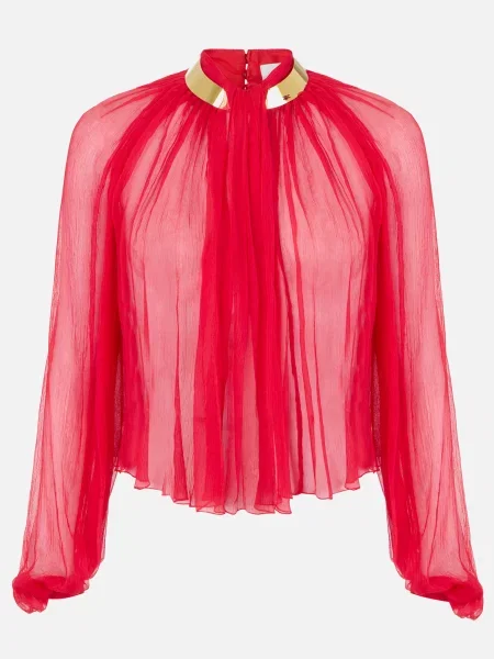 Блуза Elisabetta Franchi червона